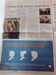 Cumhuriyet Pazar Gazetesi - 4 Mayıs 2008 - Sayı 1154 - Deniz Gezmiş Fotoğrafı - İbrahim Kaypakkaya - Hüseyin İnan - Ali Haydar Yıldız - Uçan Süpürge Uluslararası Kadın Festivali