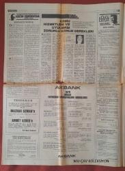 Tercüman Gazetesi 22 Haziran 1979 Musaoğlu ve Cengiz AP'ye Geçti,Rum Tarafı 2 Bölgeli Federasyon Tezine Yanaşmıyor,Türkiye'de Enflasyon İle Devalüasyon Yarış Haline Getirilmiştir