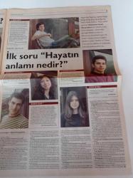 Cumhuriyet Pazar Gazetesi - 1 Nisan 2007 - Sayı 1097- 12 Eylül'e Dair İlk Politik Film Zincirbozan- Genç Filozoflar Zamanı - Hepimiz Biraz Arabeskiz - Emin Çapa Ve En Sevdiği Film Grabavica