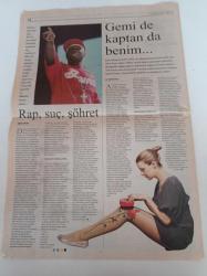 Cumhuriyet Pazar Gazetesi - 12 Temmuz 2009 - Sayı 1216 - 50 Cent Fotoğrafı - Kürt Sineması - Rudeboy Mu O Da Nesi - Türk Usulü Porno-