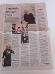 Cumhuriyet Pazar Gazetesi - 26 Temmuz 2009 - Sayı 1218 - Esmeray Fotoğrafı - Sahnede Ve Hayatta Tecavüz - Cahit Berkay - Zeynep Oral Yedi Torun 17 Kitap - İmkansız İktidar