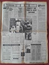 Tercüman Gazetesi 13 Ekim 1976 Çin'de Büyük Temizlik,MAO'nun Eşi ve Üç Yönetici Tutuklandı,Lockheed'e Göre Türkiye'de Rüşvet Dağıtılmadı,Üniversite Öğrencilerin En Büyük Problemleri Okullarındaki Huzursuzluk