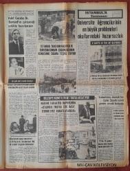 Tercüman Gazetesi 13 Ekim 1976 Çin'de Büyük Temizlik,MAO'nun Eşi ve Üç Yönetici Tutuklandı,Lockheed'e Göre Türkiye'de Rüşvet Dağıtılmadı,Üniversite Öğrencilerin En Büyük Problemleri Okullarındaki Huzursuzluk