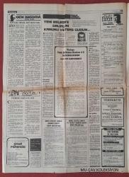 Tercüman Gazetesi 6 Mart 1979 Dış Politika Sebebi İle Eurovision Yarışmasına Katılmıyoruz,Chamberlain Mi Churchill Mi?,Türkiye Yabancı Sermaye İçin En Riskli Üç Ülke Arasında,İran'da 4'ü Eski General 7 Kişi Kurşuna Dizildi,Çin Birlikleri Vietnam'dan Çekilmeye Başladı
