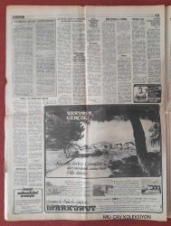 Tercüman Gazetesi 6 Mart 1979 Dış Politika Sebebi İle Eurovision Yarışmasına Katılmıyoruz,Chamberlain Mi Churchill Mi?,Türkiye Yabancı Sermaye İçin En Riskli Üç Ülke Arasında,İran'da 4'ü Eski General 7 Kişi Kurşuna Dizildi,Çin Birlikleri Vietnam'dan Çekilmeye Başladı