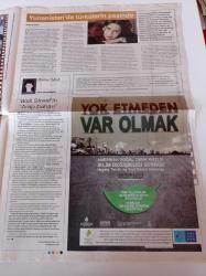 Cumhuriyet Pazar Gazetesi - 9 Ekim 2011 - Sayı 1333 - Şafak Pavey Fotoğrafı - PETA İçin Son Çare Porno - Filmleri Değil Kültür Politikalarını Tartışın - Dilek Koç Türküler İki Dilde