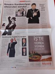 Cumhuriyet Pazar Gazetesi - 13 Kasım 2011 - Sayı 1338 - Celal Başlangıç - Vedat Türkali - Rıfat Ilgaz - Mihri Belli - Smokin Ustası Kordonciyanlar