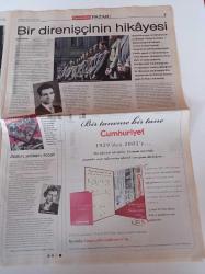 Cumhuriyet Pazar Gazetesi - 11 Nisan 2010 - Sayı 1255 - 11 Nisan 2010 - Bir Özgürlük Tutsağı Misak Manuşyan - Şair Komünist Direnişçi - Semih Kaplanoğlu - Kurban Ve Sahip - Yeni Sinemacılar