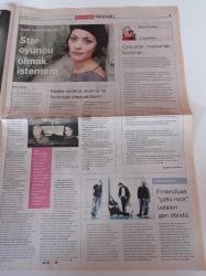 Cumhuriyet Pazar Gazetesi - 10 Ekim 2010 - Sayı 1281 - Okan Bayülgen Fotoğrafı - Genç Oyuncu Sezin Akbaşoğulları - Mehmet Aslantuğ - Arzum Onan - Ali Ağaoğlu