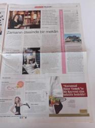 Cumhuriyet Pazar Gazetesi - 10 Ekim 2010 - Sayı 1281 - Okan Bayülgen Fotoğrafı - Genç Oyuncu Sezin Akbaşoğulları - Mehmet Aslantuğ - Arzum Onan - Ali Ağaoğlu