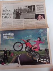 Cumhuriyet Pazar Gazetesi - 24 Eylül 2006 - Sayı 1070 - Metin Yeğin'in Patronsuzlar Kitabı - işte Çıplak Gerçek - Bir İntikam Meleği Oriana Fallaci - James Dean