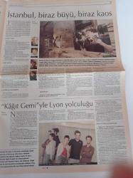 Cumhuriyet Pazar Gazetesi - 24 Eylül 2006 - Sayı 1070 - Metin Yeğin'in Patronsuzlar Kitabı - işte Çıplak Gerçek - Bir İntikam Meleği Oriana Fallaci - James Dean