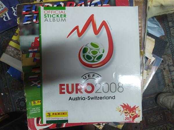 UEFA EURO 2008 AUSTRIA - SWITZERLAND / OFFICIAL STICKER ALBUM
