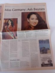Cumhuriyet Pazar Gazetesi - 30 Ocak 2005 - Sayı 984 - Sinan Çetin Fotoğrafı - Aynur - Asuman Dabak - Miss Germany Aslı Bayram - Bernard Lewis