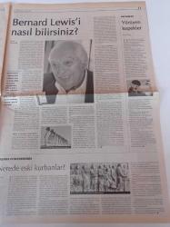 Cumhuriyet Pazar Gazetesi - 30 Ocak 2005 - Sayı 984 - Sinan Çetin Fotoğrafı - Aynur - Asuman Dabak - Miss Germany Aslı Bayram - Bernard Lewis