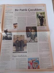 Cumhuriyet Pazar Gazetesi - 25 Haziran 2006 - Sayı 1057 - 5 Vakit Reha Erdem Fotoğrafı - Sahnedeki Bu İskemle Süs Değil - Fatih Akın Göçmen Bir Türk Mü Yoksa Bir Alman Mı - Rodin'le Cehennet'te