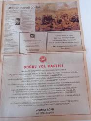 Cumhuriyet 83. Yıl Gazetesi - 29 Ekim 2006 - 28 Ekim Cumhuriyet Bayramı - Gazi Mustafa Kemal Atatürk Çizimi - Cumhuriyet Tehlikede Mi - Nazım Hikmet - Atatürk'ün Devrim Modeli - Ata'nın Kaleminden Cumhuriyet
