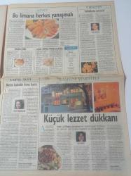 Milliyet Vitrin Gazetesi - 28 Kasım 1998 - Sayı 105 - Şarkıcı Yaşar Fotoğrafı - İtalya Out ABD İn - 1998 Yılı Market Fiyatları - Ralp Lauren - Calvin Klein - Tommy Hilfiger