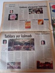 Milliyet Vitrin Gazetesi - 18 Temmuz 1998 - Sayı 86 - Antikacı Şerif Özkılıç - Dört Mevsim İndirimi - Gima Market - Ferre - Calvin Klein - Mudo - Vakko - Nora Romi