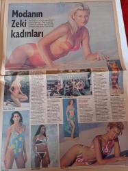 Milliyet Vitrin Gazetesi - 18 Temmuz 1998 - Sayı 86 - Antikacı Şerif Özkılıç - Dört Mevsim İndirimi - Gima Market - Ferre - Calvin Klein - Mudo - Vakko - Nora Romi
