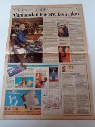 Milliyet Vitrin Gazetesi - 8 Mart 1997 - Cybertoutou İsimli Oyuncak - Sanal Bebek - Gözde Dükkanlar - Little Big - Mudo - Benetton - Mavi Jeans - Tiffany &Tomato