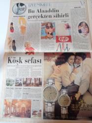 Millîyet Vitrin Gazetesi - 22 Mart 1997 - Sayı 17 - Benetton - Vakkoroma - Mudo- Hotiç -Harika Pazar Sunucusu Nil Pınar İnanoğlu Fotoğrafı