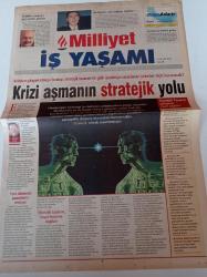 Milliyet İş Yaşamı Gazetesi - 4 Kasım 2001 - Krizi Aşmanın Stratejik Yolu - Ürünle Yaşayan İşçi Verim Getirir-- Netpa Genişliyor - Kalite Kongresinde Geri Sayım Başladı