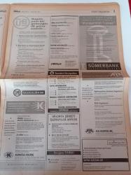 Milliyet İş Yaşamı Ve İnsan Kaynakları Gazetesi - 11 Mayıs 1997 - Sayı 23 - Türk Hava Yolları Pazarlama Başkanı Aliye Alptekin Çalışan Annelere Sesleniyor- Gelişim Ve Meslek Fuarı - TRİSAD Atakta - Medline Mobil Sağlık Hizmetleri