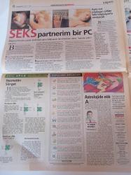 Milliyet Cumartesi Gazetesi - 20 Ekim 2001 - Aşkın Nur Yengi Fotoğrafı - Bütün Kadınlar Dedektiftir - Bilgisayarla Seks Teknolojisi Geliyor - Levent Yüksel - Zuhal Olcay - Haluk Bilginer - Bob Marley