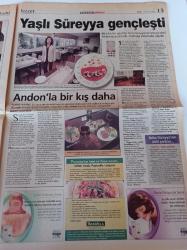 Milliyet Pazar Gazetesi - 11 Kasım 2001 - Son Tango İstanbul'da - Marlon Brando ve Maria Schneider Ünlü Sevişme Sahnesi - Yıldırım Mayruk Fotoğrafı - Ayşe Arman - Biri Bizi Gözetliyor - Kırmızı Değirmen Efsanesi