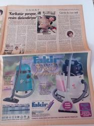 Milliyet Pazar Gazetesi - 27 Nisan 1997 - Sayı 23 -  Arzum Onan Fotoğrafı - Mutlu Evlilik Mümkün Mü - Alibeyköy Hastanesi - Erkin Koray - Meral Akşener - Bülent Ersoy - Claudia Schiffer
