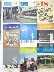 İŞ DERGISI - TÜRKİYE İŞ BANKASI İÇ YAYIN ORGANI -  50 adet