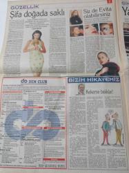 Milliyet Pazar Gazetesi - 2 Şubat 1997 - Sayı 11 -Eşcinsel olacaksın dediler,okey dedim:Mert Savaş- Güzin Abla'nın Dijital Ortamlara Da Girmesi Gerek - İnternette Aşk Ve İhanet - Billur Kalkavan - Stella Tennant - Ozan Orhon - Neslihan Yargıcı