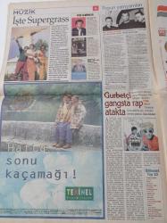 Milliyet Pazar Gazetesi - 2 Şubat 1997 - Sayı 11 -Eşcinsel olacaksın dediler,okey dedim:Mert Savaş- Güzin Abla'nın Dijital Ortamlara Da Girmesi Gerek - İnternette Aşk Ve İhanet - Billur Kalkavan - Stella Tennant - Ozan Orhon - Neslihan Yargıcı