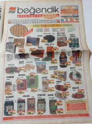 Milliyet Pazar Gazetesi - 2 Şubat 1997 - Sayı 11 -Eşcinsel olacaksın dediler,okey dedim:Mert Savaş- Güzin Abla'nın Dijital Ortamlara Da Girmesi Gerek - İnternette Aşk Ve İhanet - Billur Kalkavan - Stella Tennant - Ozan Orhon - Neslihan Yargıcı