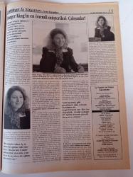 Milliyet İş Yaşamı Ve İnsan Kaynakları Gazetesi - 23 Şubat 1997 - Sayı 12 - Burger King'in Eğitim Ve İnsan Kaynakları Müdürü İmer Artan Fotoğrafı - Tab Gıda Türkiye - Sevgililer Günü -  Nedret Birim - Memduh Efendioğlu