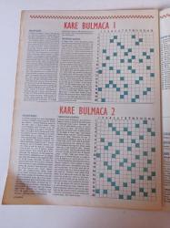 Milliyet Bulmaca Gazetesi - 21 Nisan 1997 - Sayı 4 - Arzum Onan Fotoğrafı - Şener Şen - Uğur Yücel - Yeşim Salkım - Yalvaç Ural - Pamuk Prenses - Karışık Arkadaş