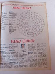 Milliyet Bulmaca Gazetesi - 21 Nisan 1997 - Sayı 4 - Arzum Onan Fotoğrafı - Şener Şen - Uğur Yücel - Yeşim Salkım - Yalvaç Ural - Pamuk Prenses - Karışık Arkadaş