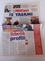 Milliyet İş Yaşamı Ve İnsan Kaynakları Gazetesi - 28 Ocak 2001 - Yeni Liderlik Profili - Joseph Siegel - Fark Yaratan Müşteriyi Kapar - Bernard Shaw- Yaşam Öyküsüyle Gelişen Liderlik - Girişimci Lider