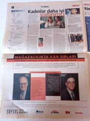 Milliyet İş Yaşamı Ve İnsan Kaynakları Gazetesi - 21 Ocak 2000 - Öğrenemediğimiz Yönetim İlkeleri - Peysan Gıda Sanayii Yönetim Kurulu Başkanı Ali Zafer Taciroğlu- Kafayı Yerele Takanın Ayağı Küresele Takılır