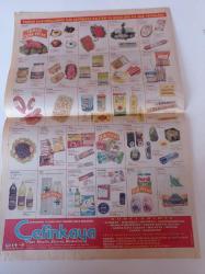 Milliyet Vitrin Gazetesi - 29 Aralık 2001 - Aşkım Aşkım Dizisinin Çekik Gözlü Aşçısı Makiko Fotoğrafı - Tarkan Özgürlük Yolcusu - Çetinkaya Mağazası - 2001 Market Fiyatları