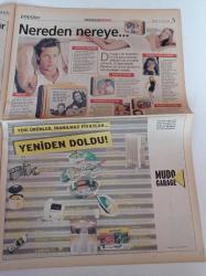 Milliyet Pazar Gazetesi - 7 Ocak 2001 - Cemil İpekçi Fotoğrafı - Bekir Coşkun Pako'ya Mektuplar - Jennifer Aniston - Brad Pitt - Hasan Cemal'in İstanbul'u