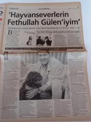 Milliyet Pazar Gazetesi - 7 Ocak 2001 - Cemil İpekçi Fotoğrafı - Bekir Coşkun Pako'ya Mektuplar - Jennifer Aniston - Brad Pitt - Hasan Cemal'in İstanbul'u