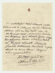 5 EYLÜL 1931 İSTANBUL EVKAF MÜDÜRLÜĞÜ BAHÇEKAPI HOBYAR MAHALLESİ EVRAK...