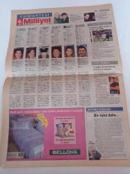 Milliyet Cumartesi Gazetesi - 20 Ocak 2001 - Zeynep Tokuş Fotoğrafı - Aydın Boysan - Bebek Bar- Hasan Pulur - Vitali Hakko - Güngör Uras