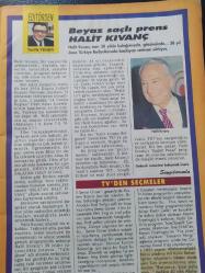 Oscar Tv Magazin Dergisi - 7-13 Kasım - Defne Samyeli - Halit Kıvanç - Elif Ilgaz - Semra Akova - Tevfik Yener - Gönül Yazar - Deniz Kurtoğlu -