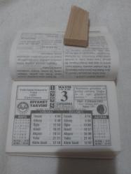 Diyanet Takvimi 3 Mayıs 1995 DOĞUM GÜNÜ HEDİYESİ HEDİYELİK TAKVİM YAPRAĞI