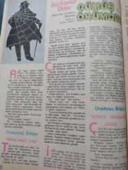 Milliyet Çocuk Dergisi - 24 Ağustos 1981 - Akbaba Harekatı - Fort Navajo - Siyah Kurd - Ünlü Anneler - Cüneyt Arkın - Hafiye 99 - Kırk Ambar -