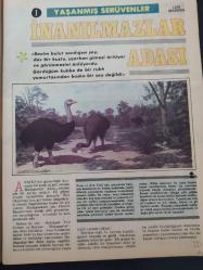Milliyet Çocuk Dergisi - 14 Eylül 1981 - Ulaşamayan Yolcular - Cüneyt Arkın - Ali Özgentürk - Genco Erkal - Cehennem Çiçeği - Atlı Karınca -