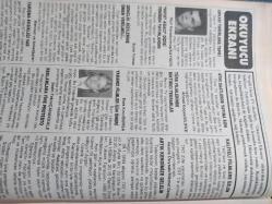 Oscar Tv Dergisi - 13-19 Şubat - Şener Şen - Tarık Akan - İzzet Günay - Ayhan Işık - Fatma Girik - Kadir İnanır - Ediz Hun - Taner Dedeoğlu -